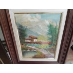 Средна картина масло на платно Испания - 3656 - КА42